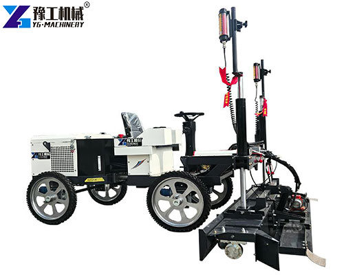 laser screed machine