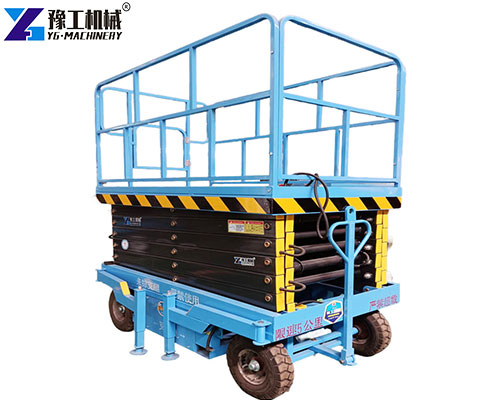 motorized scissor lift in YG