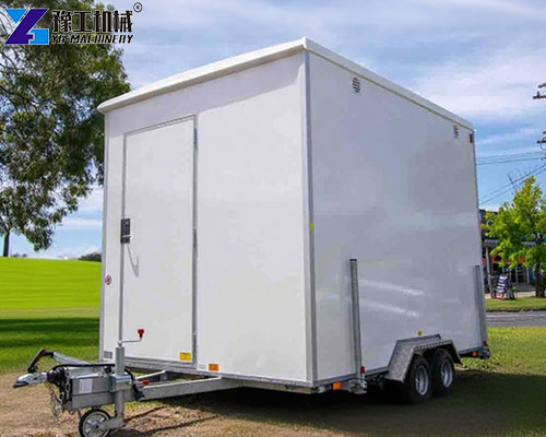 porta potty on trailer for sale