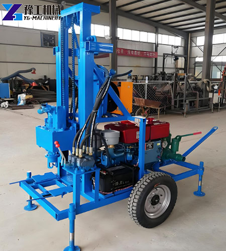 portable well drilling rig