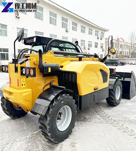 powerful extended forklift