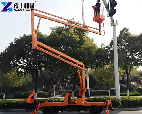 pull behind boom lift for sale