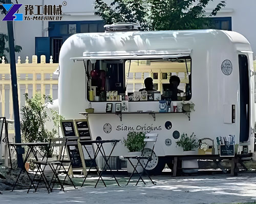 pull behind food trailer application