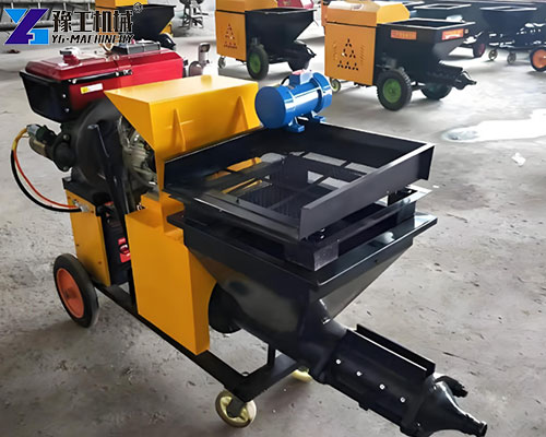 reliable cement mortar spraying machine