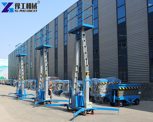 single mast lift in YG