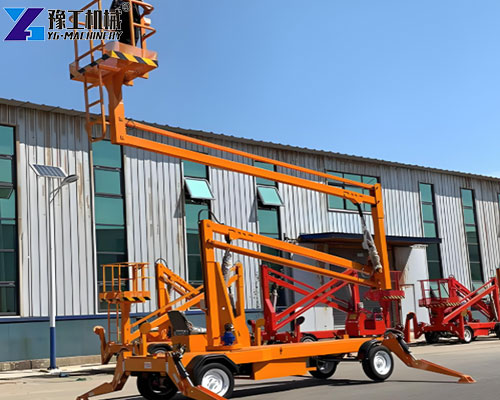 trailer boom lift for sale