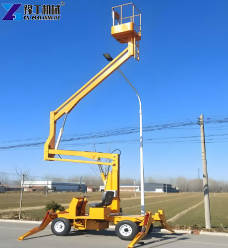 trailer mounted boom lift for sale