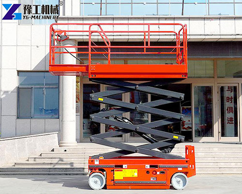 transparent electric scissor lift price