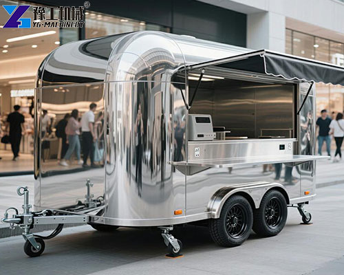 durable mobile food trailer for sale