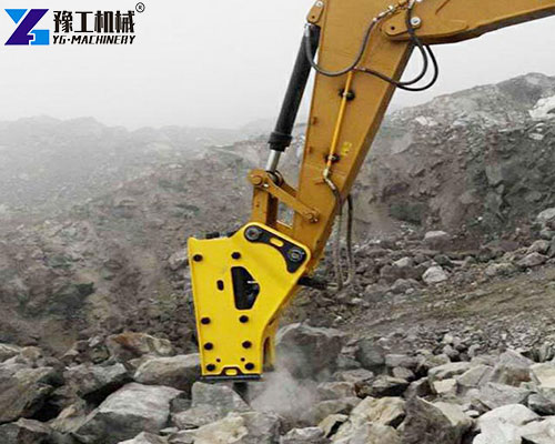 excavator breaker attachment application