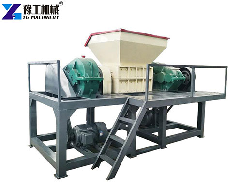rubber shredding machine
