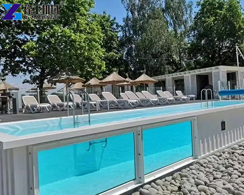 transparent shipping container pool price