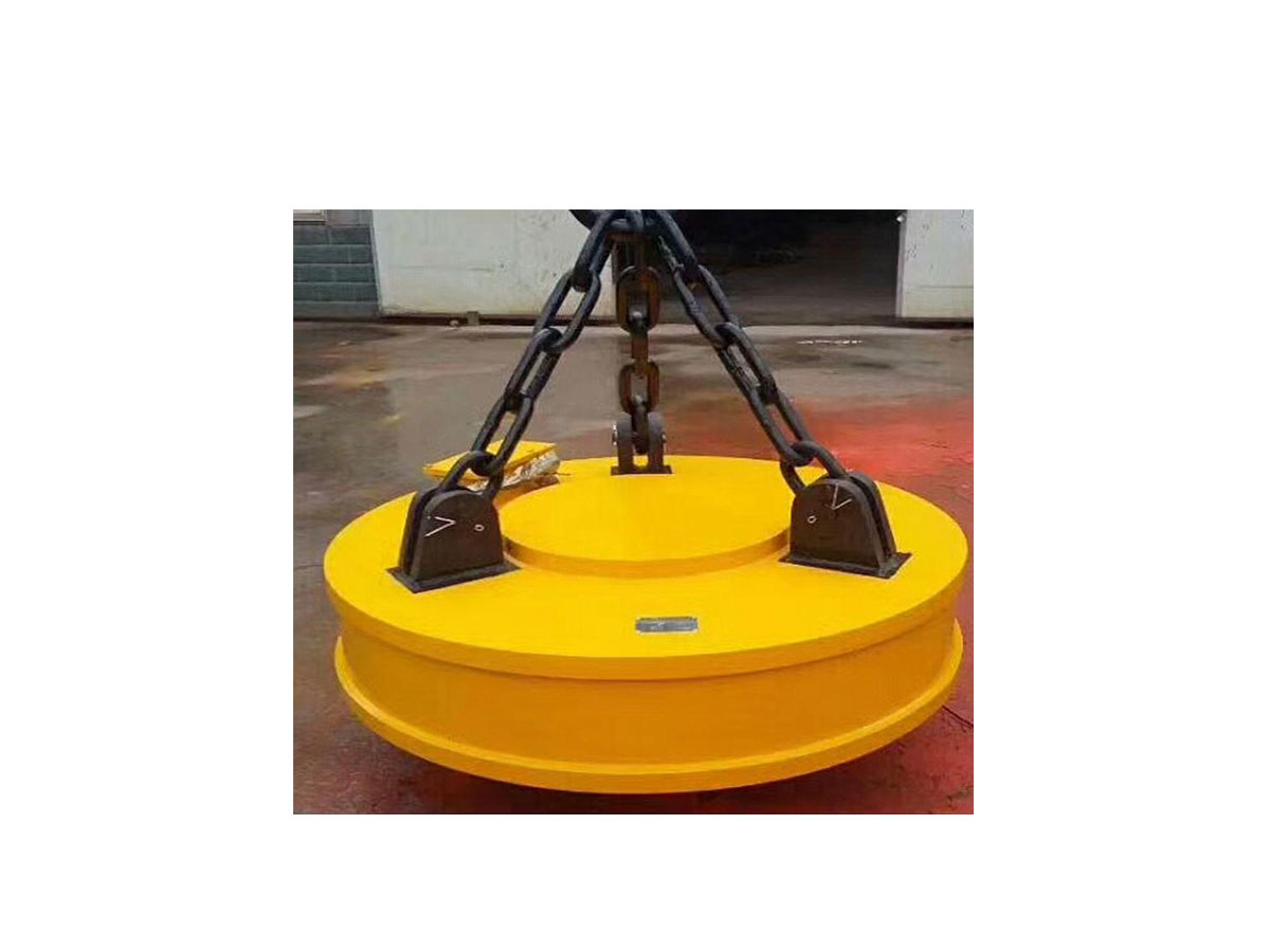 YG Machinery's magnet for scrap