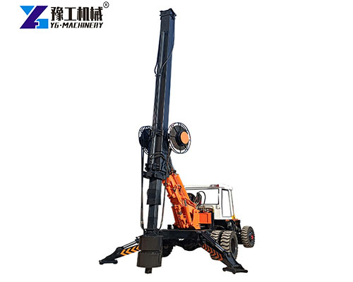 YG's hydraulic rotary piling rig