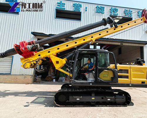 high-quality rotary drilling rig machine