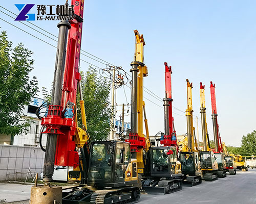 hydraulic rotary drilling rig