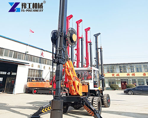 hydraulic rotary piling rig