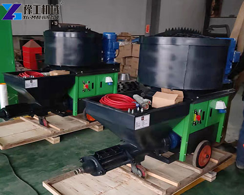 mortar sprayer machine in YG