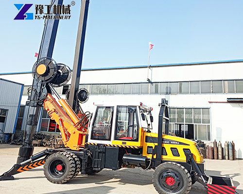 rotary drilling rig machine in YG