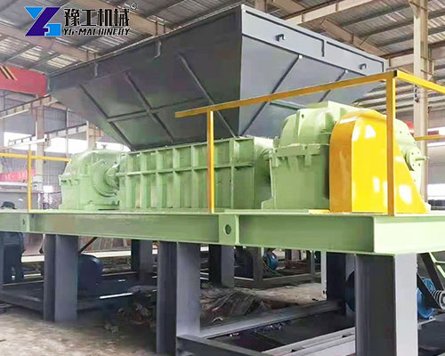 rubber shredding machine in YG