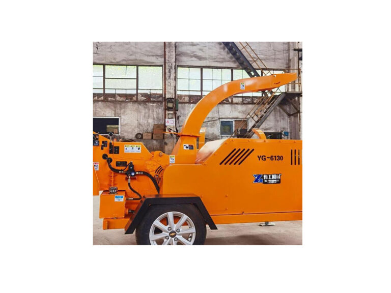 YG Machinery's tree limb chipper