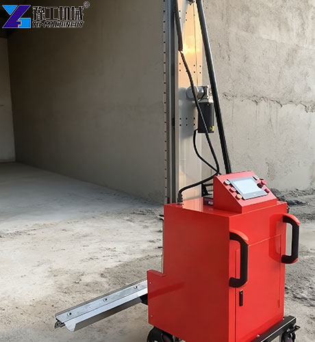 house plastering machine application