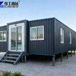 Container Fold Out House prefabricated expandable container house