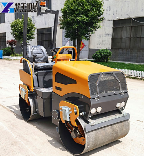 road construction roller