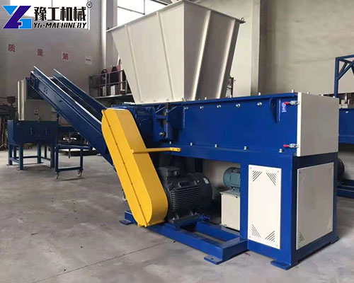 single-shaft tyre shredding machine
