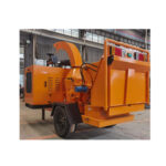 Pull Behind Wood Chipper Sold to Poland YG Machinery's pull behind wood chipper