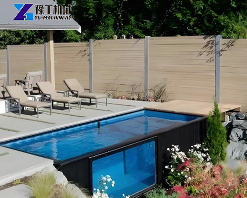 outdoor pool container