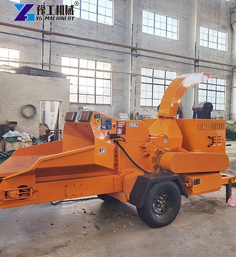 powerful tree branch chipper
