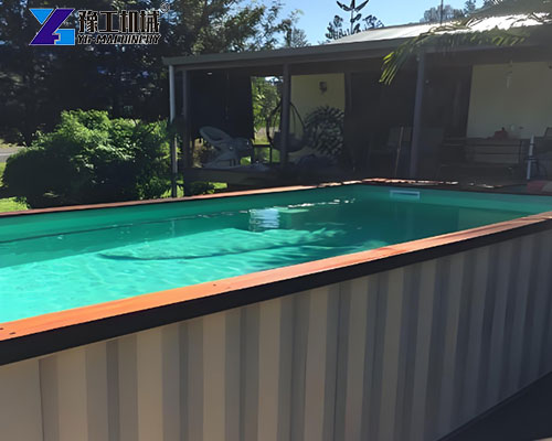 small shipping container pool for sale