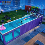 swimming container pool application