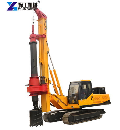 hydraulic rotary piling rig from YG