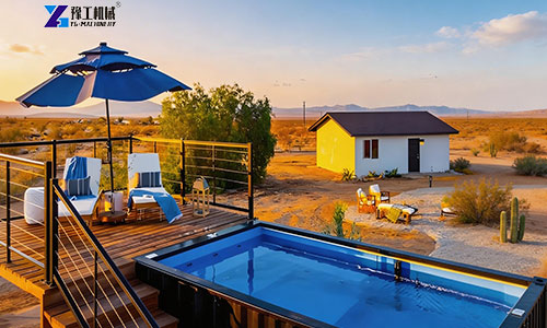 quality prefab container pool