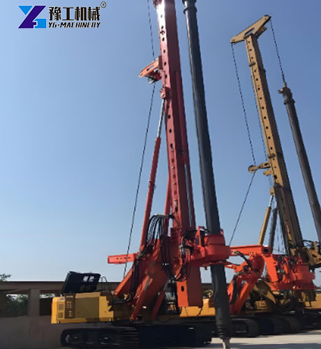 reliable hydraulic rotary piling rig