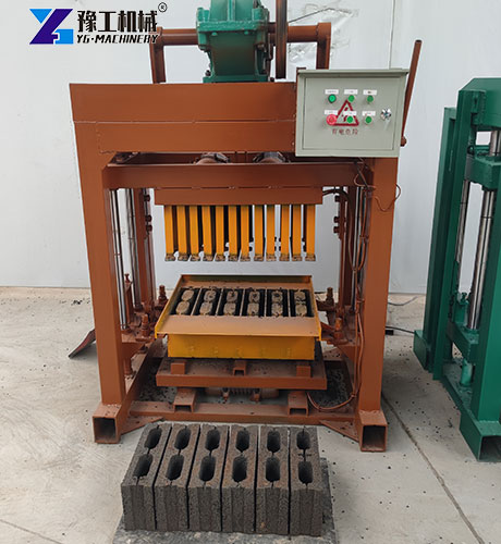 semi auto brick making machine in YG
