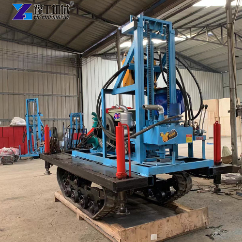 crawler type small borehole drilling machine