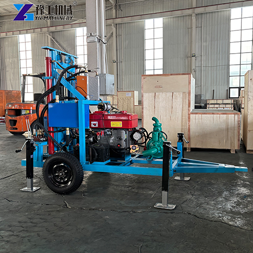 portable borehole drilling machine
