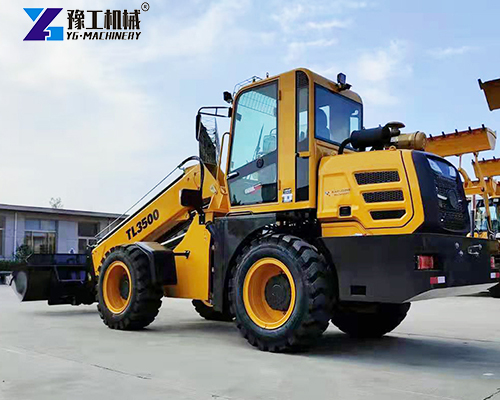 wheeled front loader