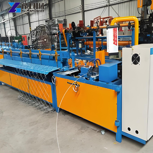 chain link fence making machine