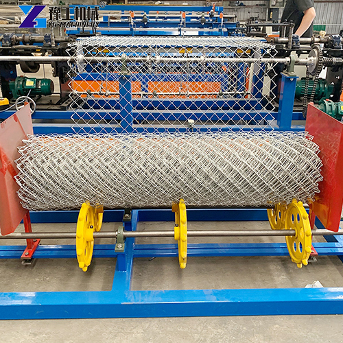 chain link fencing machine