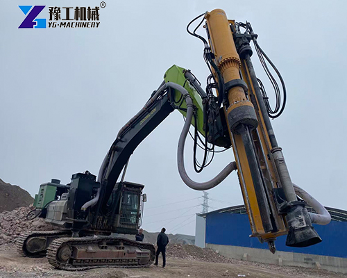 hydraulic rock drill and splitter