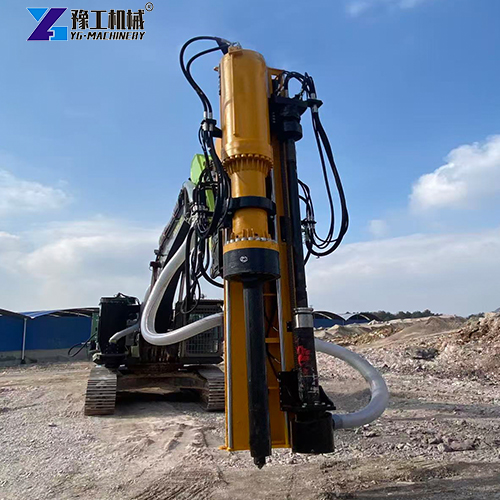 rock drilling and splitting machine