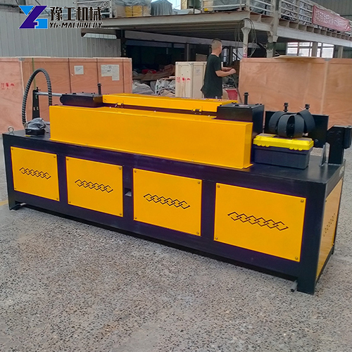 steel bar straightening and cutting machine
