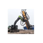 Excavator Rock Drill and Splitter Attachment Exported to Guatemala YG factory excavator mounted rock drill and splitter