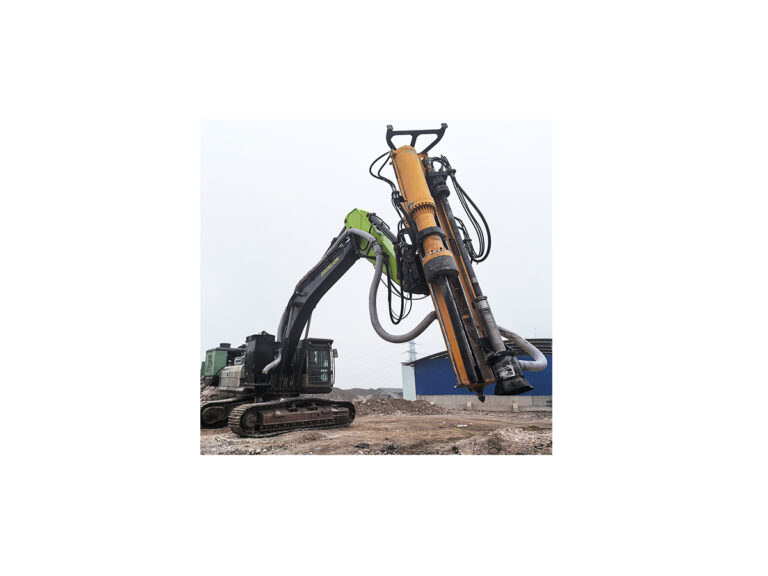 YG factory excavator mounted rock drill and splitter