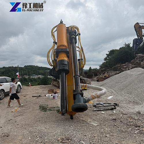 drilling and splitting machine