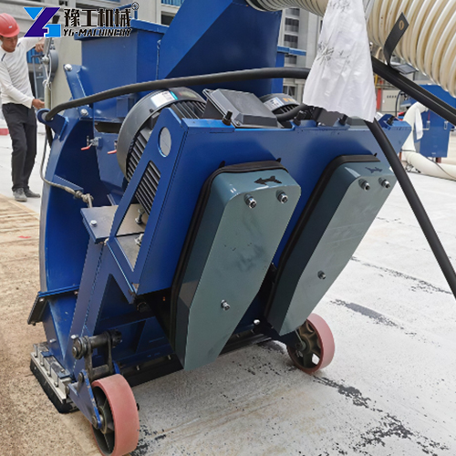 high-performance concrete floor bead blaster